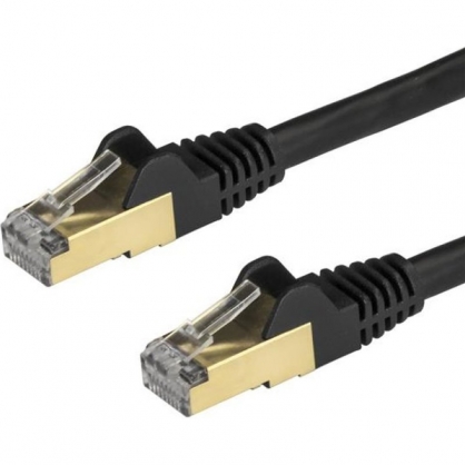 StarTech Network Cable STP Snagless Cat 6A 3m Black