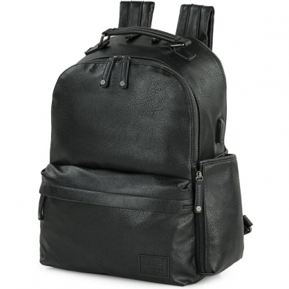 Lois Remus Backpack for Laptop up to 15.6 & quot; Black