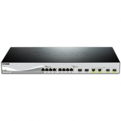 D-Link DXS-1210-12TC Switch 8 Puertos Gigabit + 2 SFP + 2 Combos