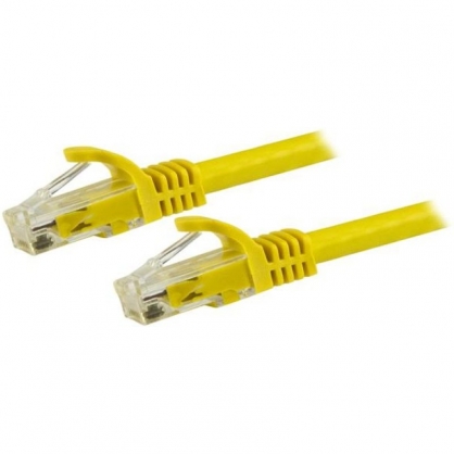StarTech Cable de Red UTP Snagless Cat6 1.5m Amarillo