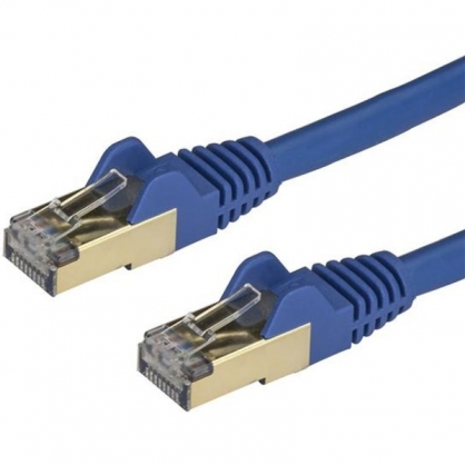 StarTech Cable de Red STP Snagless Cat 6A 2m Azul