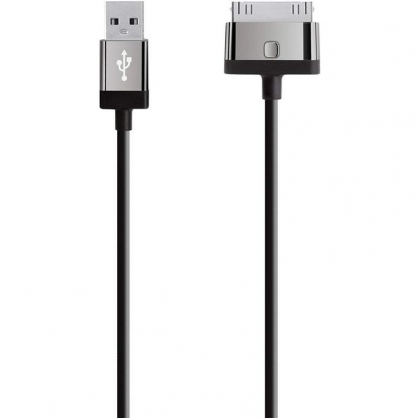 Belkin MixIt Cable USB a Apple 30 Pines Negro