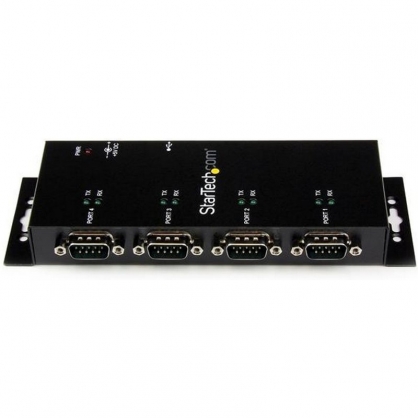 StarTech Concentrador Adaptador USB a Serie RS232 DB9 4 Puertos