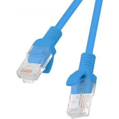 Lanberg Cable de Red RJ45 UTP Cat.5e 1.5m Azul