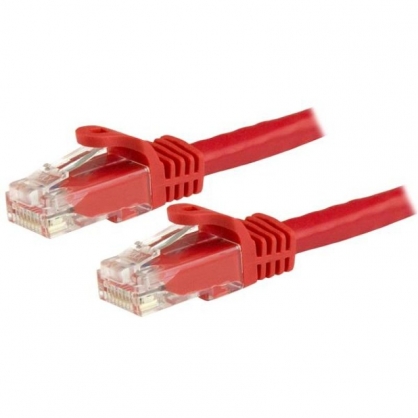 StarTech Cable de Red UTP Snagless Cat6 1.5m Rojo
