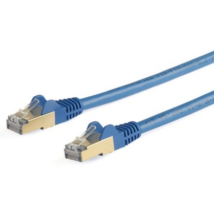 StarTech Network Cable STP Cat 6a 10m Blue