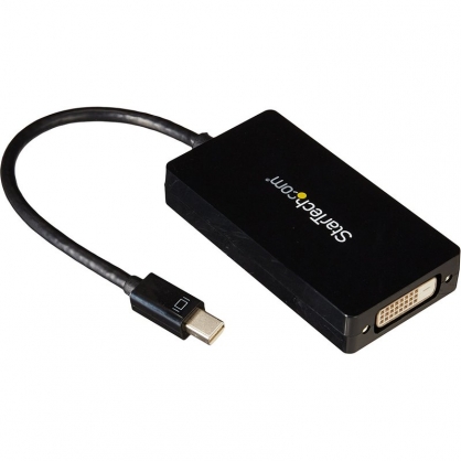 Startech Mini DisplayPort to VGA / DVI / HDMI Adapter Black