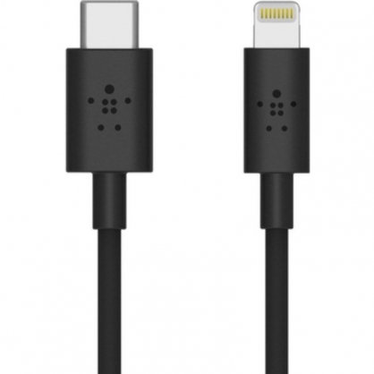Belkin Mixit Cable USB-c a Lightning 1.2m Negro