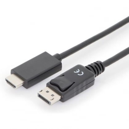 Digitus Cable Adaptador DisplayPort-HDMI 1m