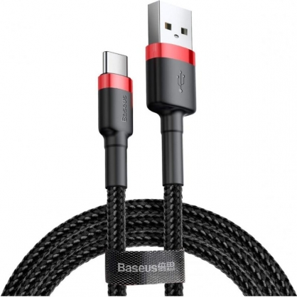 Baseus Cable USB Tipo-C Carga Rpida 3.0 5V/3A 1m Negro