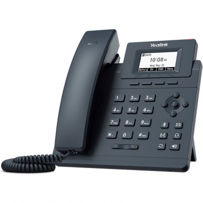Yealink SIP-T30P Telfono VoIP Bsico PoE 1 Lnea