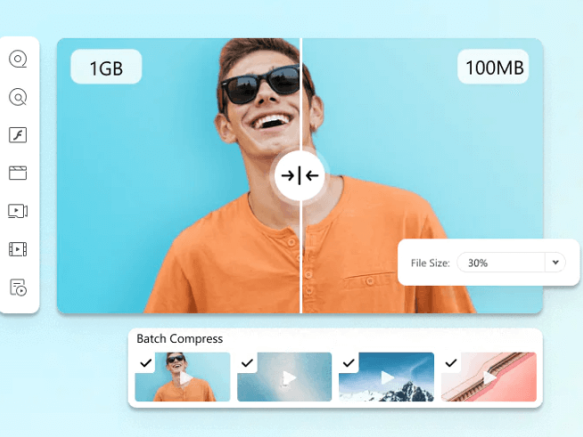 Compress video with UniConverter