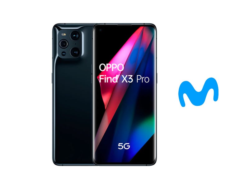 La nueva serie de smartphones OPPO Find X3 con 5G, ya en Movistar