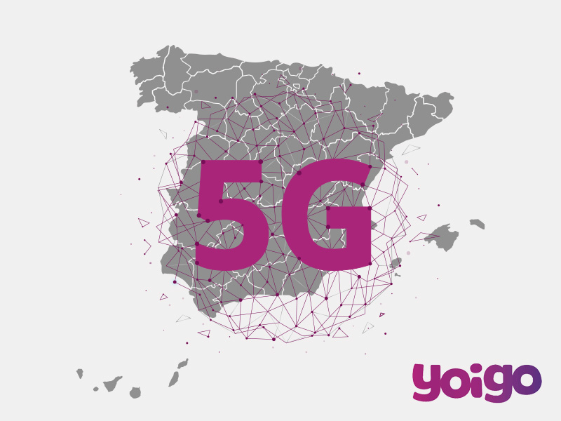 Yoigo ampla su cobertura 5G