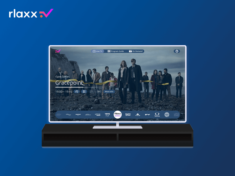 La AVOD rlaxx aterriza en España y se suma a las plataformas gratuitas para ver la televisión