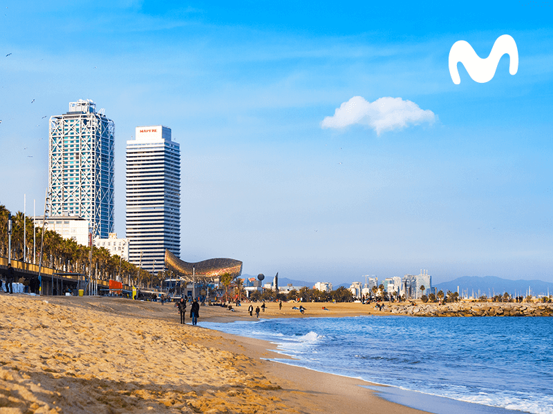 Movistar amplía su cobertura 5G en las playas españolas