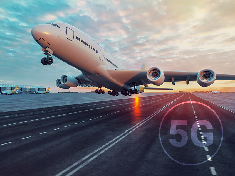China trabaja en la instalación del 5G en aviones comerciales China trabaja en la instalación del 5G en aviones comerciales