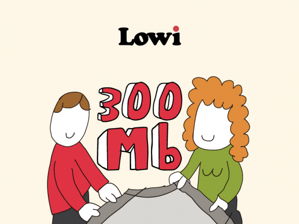 Lowi invita a probar gratis su fibra de 300 Mbps