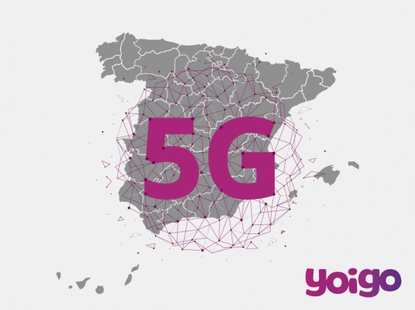 Yoigo ampla su cobertura 5G