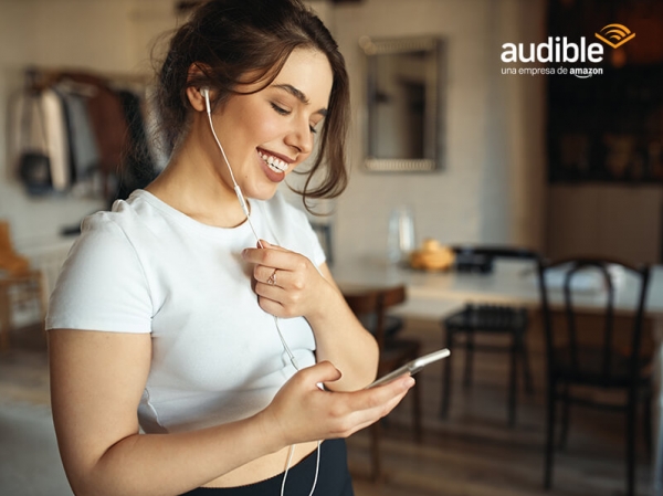 Vodafone regala Audible, el servicio de audiolibros y podcasts de Amazon