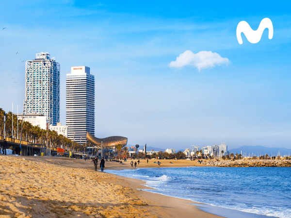 Movistar ampla su cobertura 5G en las playas espaolas