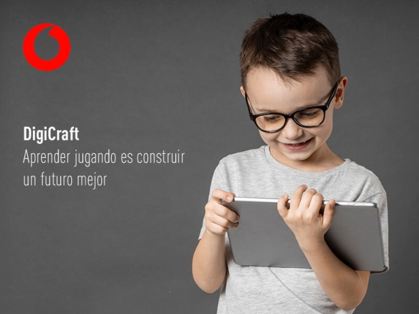 Vodafone expande el programa DigiCraft a casi 500 escuelas españolas