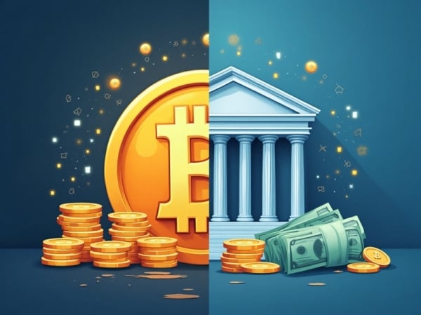 Criptomonedas vs dinero tradicional: en qu se diferencian?