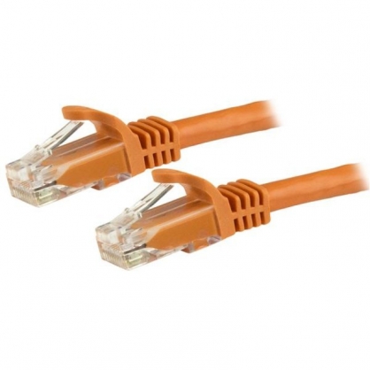 StarTech Cable de Red UTP Snagless Cat6 1.5m Naranja