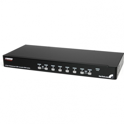 Startech Kit USB KVM Switch 8 Ports Rack 1U