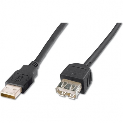 Digitus Cable Extensor USB 2.0 3m Negro