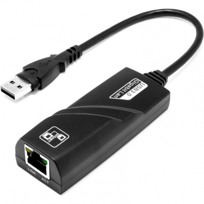 Adaptador USB 3.0 a RJ45 Gigabit Ethernet