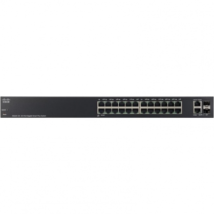Cisco SG220-26 Managed Switch 26 Gigabit Ports + 2 SFP Ports