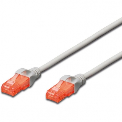 Digitus Network Cable RJ45 U / UTP Cat.6 Gray 5m