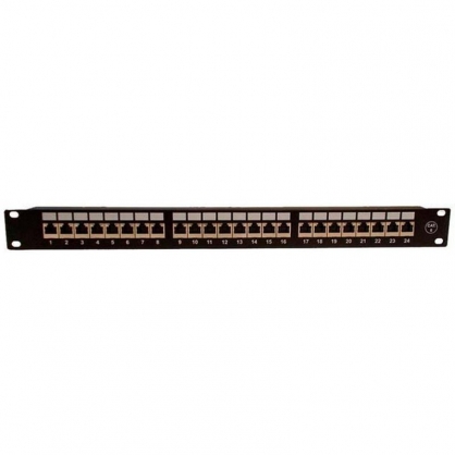 Powergreen Patch Panel 24 Puertos Cat. 6 FTP