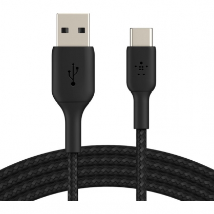 Belkin Boost Charge Cable Trenzado USB-C a USB-A 15m Negro
