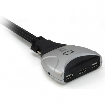 LevelOne KVM-0290 Switch 2 Puertos HDMI/USB