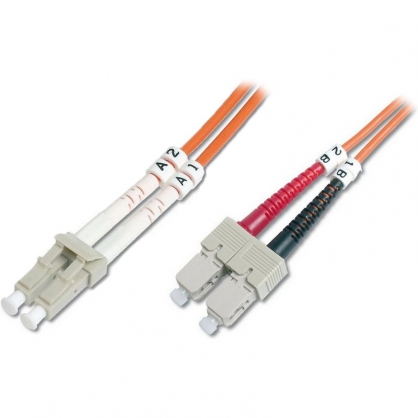 Digitus Fiber Optic Patch Cord LC-SC 50/125 1M