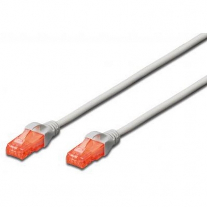 Digitus Network Cable RJ45 UTP Cat.6 10/100/1000 Gray (15m)