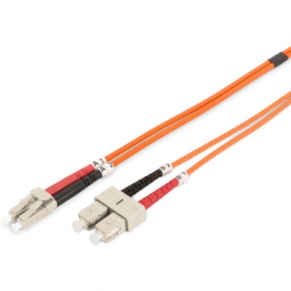Digitus OM2 LC / SC Multimode Fiber Optic Connection Cable 5m