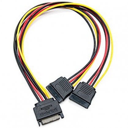 Nanocable Cable SATA Alimentacin SATA/M/2xSATA/H 20 cm