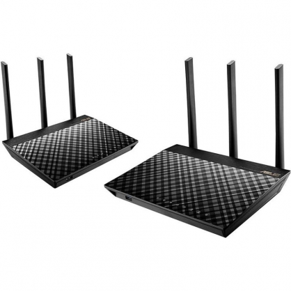 Asus RT-AC67U AiMesh AC1900 Dual Band Wireless Router Kit