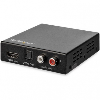 StarTech 2x RCA Audio Splitter with HDMI Black