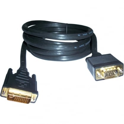 3Go CDVIVGA Cable DVI a VGA Macho/Macho 2m