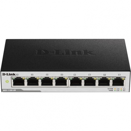 D-Link DGS-1100-08 8-Port Gigabit Switch