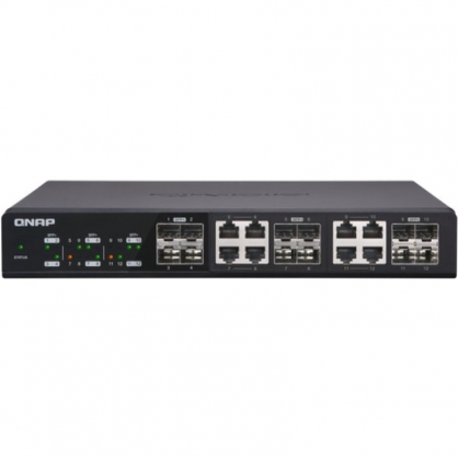 QNAP QSW-1208-8C 10GbE 12-Port Unmanaged Switch
