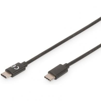 Digitus Cable USB-C Macho/Macho 1m Negro
