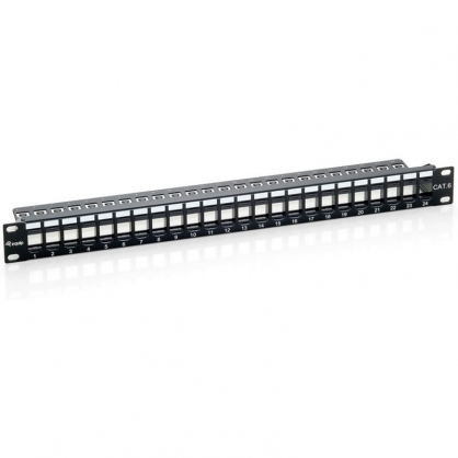 Equip 769224 Patch Panel 24 Puertos Cat 6 1U 19 "