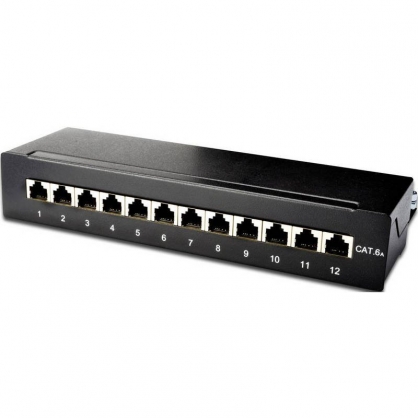 Digitus Shielded Patch Panel EA 12 Port Cat. 6A