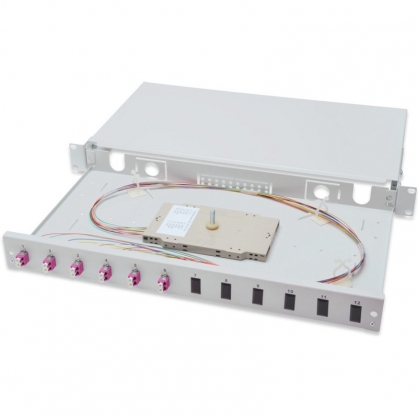 Digitus Fiber Optic Splice Box 1U Equipped LC OM4