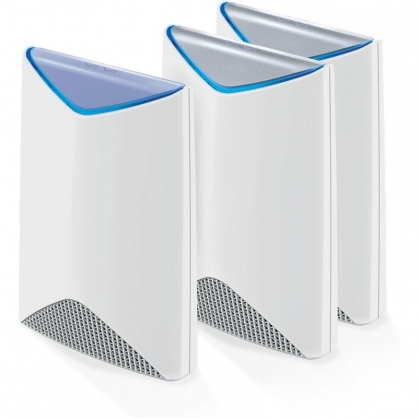 Netgear Orbi Pro AC3000 Sistema WiFi Mesh Tribanda Router + 2 Repetidores